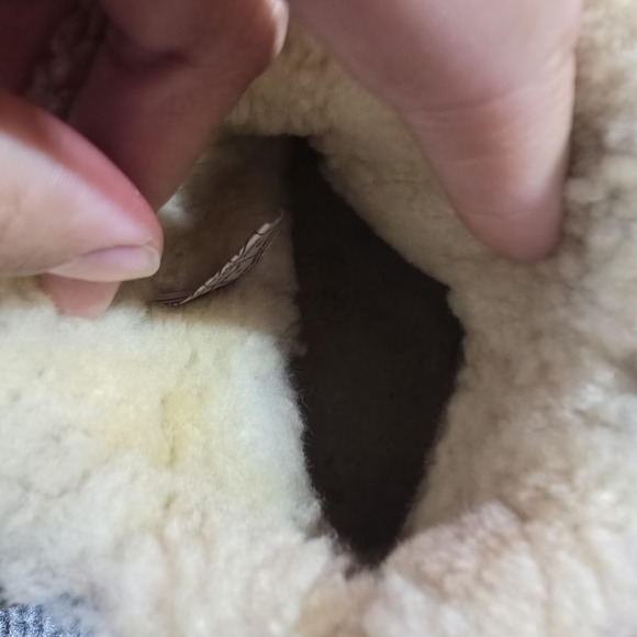 UGG Boots Womens Size 7 Chestnut Cedric Suede Sheepskin Shearling 1012360 - Picture 12 of 14